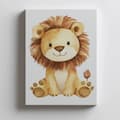 Miniatyrbild 4 av 11: Poster Cute Lion Poster Cute Lion, 30x40 cm, guld aluminiumram, 230 gsm matt papper