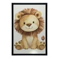 Miniatyrbild 7 av 11: Poster Cute Lion Poster Cute Lion, 30x40 cm, guld aluminiumram, 230 gsm matt papper