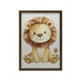 Miniatyrbild 8 av 11: Poster Cute Lion Poster Cute Lion, 30x40 cm, guld aluminiumram, 230 gsm matt papper
