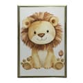 Miniatyrbild 9 av 11: Poster Cute Lion Poster Cute Lion, 30x40 cm, guld aluminiumram, 230 gsm matt papper