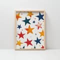 Pikkukuva 8 / 11: Happy Stars -juliste Happy Stars -juliste, 70x100 cm, kehystämätön, premium-kangas paareilla