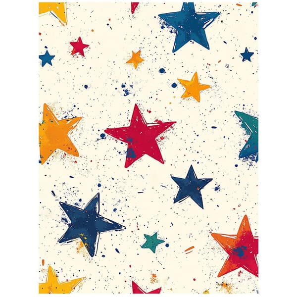 Star Colors plakat Star Colors plakat, 30x40 cm, rammeløs, 230 gsm mat papir