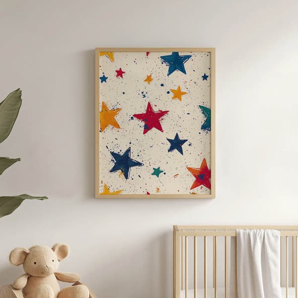 Star Colors plakat Star Colors plakat, 30x40 cm, rammeløs, 230 gsm mat papir