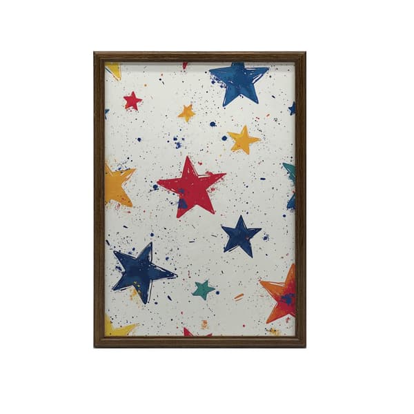 Star Colors plakat Star Colors plakat, 30x40 cm, rammeløs, 230 gsm mat papir
