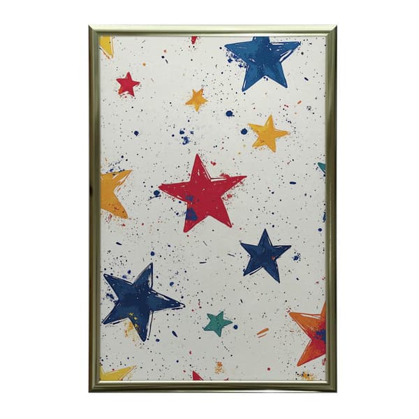 Star Colors plakat Star Colors plakat, 30x40 cm, rammeløs, 230 gsm mat papir