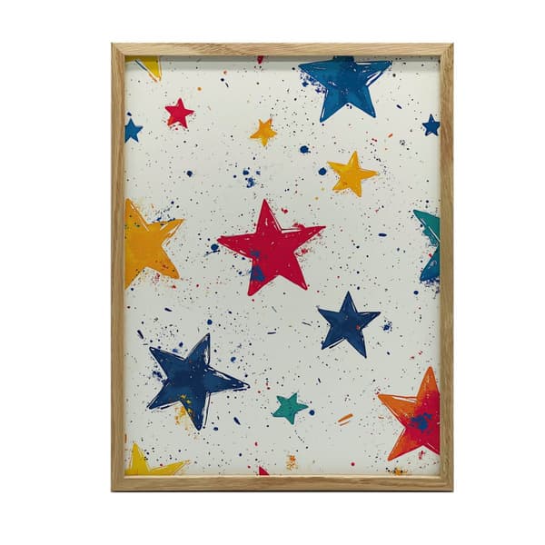 Star Colors plakat Star Colors plakat, 30x40 cm, rammeløs, 230 gsm mat papir