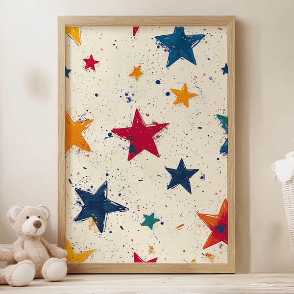 Star Colors Poster Star Colors Poster, 60x90 cm, ramlös, 230 gsm matt papper