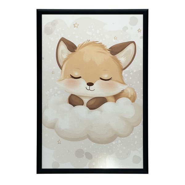 Juliste Suloinen kettu pilvessä Juliste Suloinen kettu pilvessä, 70x100 cm, kehystämätön, premium-kangas paareilla