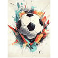 Miniatyrbillede 3 af 11: Football Energy Plakat Football Energy Plakat, 40x50 cm, sort aluminiumsramme, 230 gsm mat papir