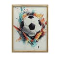 Miniatyrbillede 1 af 11: Football Energy Plakat Football Energy Plakat, 40x50 cm, sort aluminiumsramme, 230 gsm mat papir