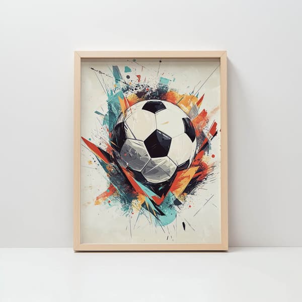 Football Energy -juliste Football Energy -juliste, 60x90 cm, kehyksetön, 230 gsm mattapaperi
