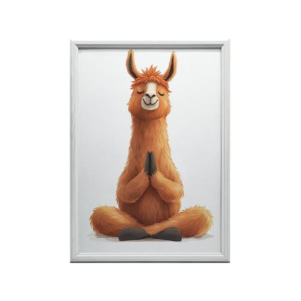 Meditoiva lama-juliste Meditoiva lama-juliste, 30x40 cm, musta alumiinikehys, 230 gsm mattapaperi