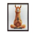 Pikkukuva 2 / 11: Meditoiva lama-juliste Meditoiva lama-juliste, 30x40 cm, musta alumiinikehys, 230 gsm mattapaperi