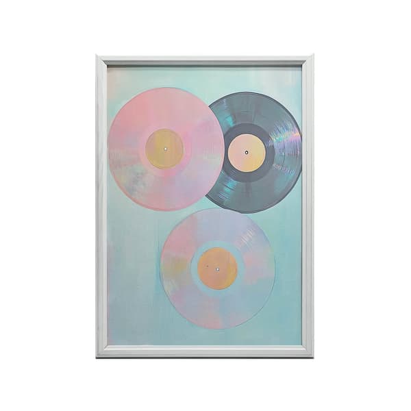 Melody of Colors -juliste Melody of Colors -juliste, 60x90 cm, musta alumiinikehys, 230 gsm mattapaperi