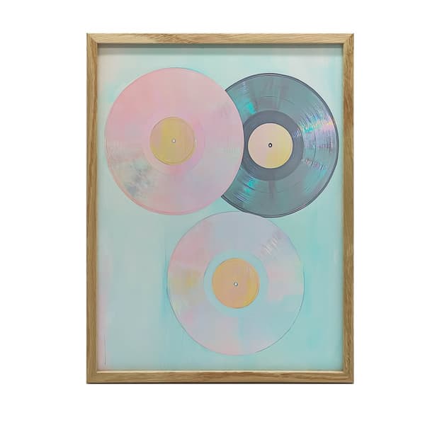 Melody of Colors plakat Melody of Colors plakat, 60x90 cm, sort aluminiumsramme, 230 gsm mat papir