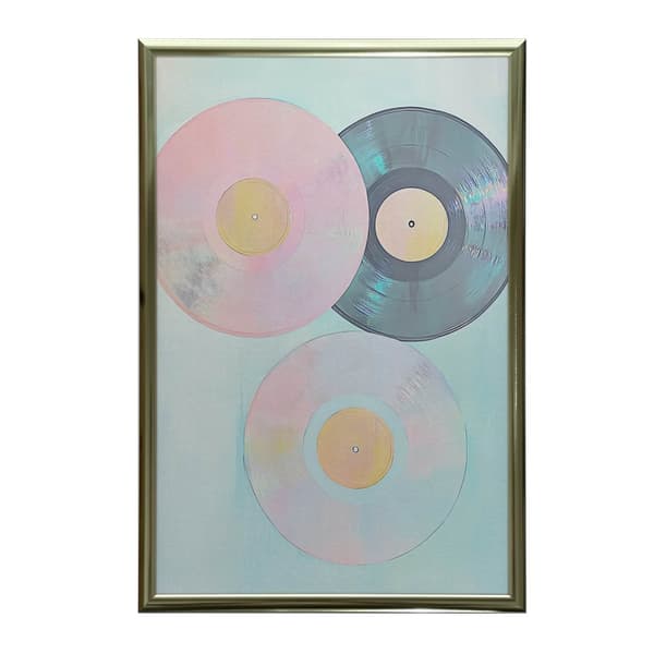 Melody of Colors -juliste Melody of Colors -juliste, 70x100 cm, kehystämätön, premium-kangas paarikehyksessä