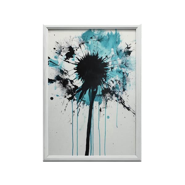 Plakat Mælkebøtte i bevægelse Plakat Mælkebøtte i bevægelse, 30x40 cm, sort aluminiumsramme, 230 gsm mat papir