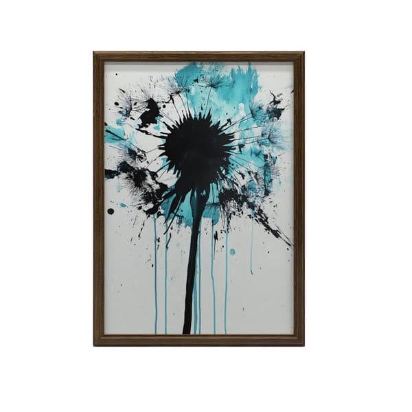Plakat Mælkebøtte i bevægelse Plakat Mælkebøtte i bevægelse, 30x40 cm, hvid træramme, 230 gsm mat papir