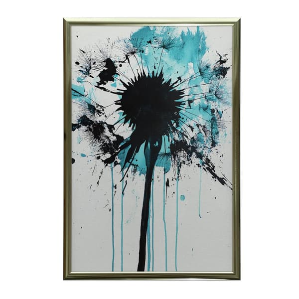 Plakat Mælkebøtte i bevægelse Plakat Mælkebøtte i bevægelse, 70x100 cm, sort aluminiumsramme, 230 gsm mat papir