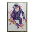 Miniatyrbild 10 av 11: Monkey Skateboarder Poster Monkey Skateboarder Poster, 60x90 cm, oinramad, 230 gsm matt papper