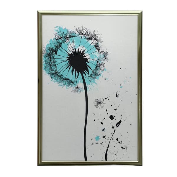 Plakat Delikat mælkebøtte i bevægelse Plakat Delikat mælkebøtte i bevægelse, 30x40 cm, uindrammet, premium lærred på båre