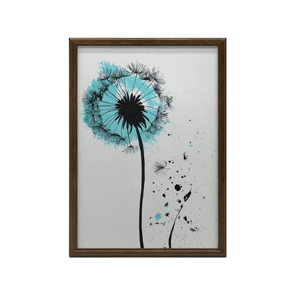 Poster Delicate Dandelion in Motion Poster Delicate Dandelion in Motion, 70x100 cm, ram i ljus ek, 230 gsm matt papper