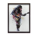 Pikkukuva 2 / 11: Guitar Master -juliste Guitar Master -juliste, 70x100 cm, kultainen alumiinikehys, 230 gsm mattapaperi