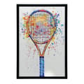 Miniatyrbillede 7 af 11: Plakat Joyful tennis world Plakat Joyful tennis world, 30x40 cm, lys egetræsramme, 230 gsm mat papir