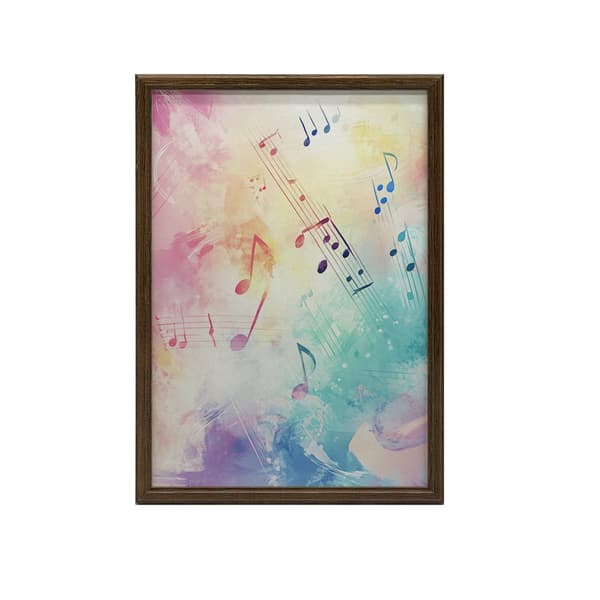 Joyful melodi plakat Joyful melodi plakat, 30x40 cm, sort aluminiumsramme, 230 gsm mat papir