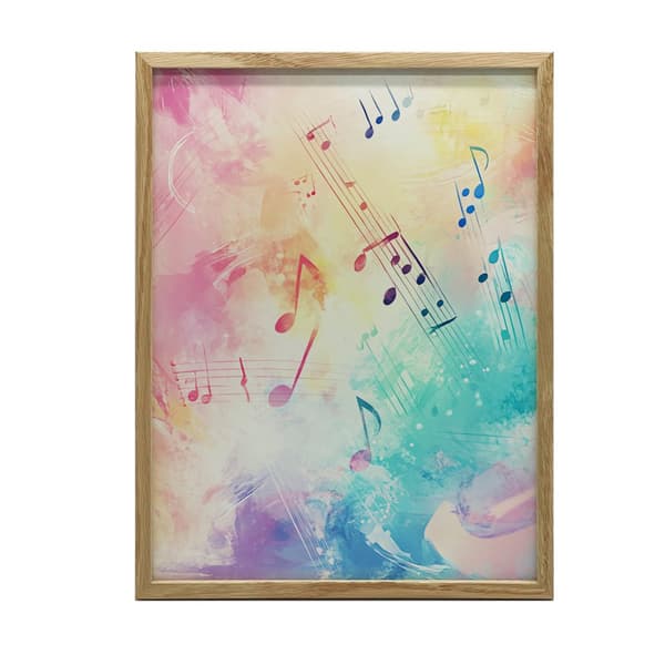 Juliste Joyful melody Juliste Joyful melodia, 40x50 cm, kehyksetön, 230 gsm mattapaperi