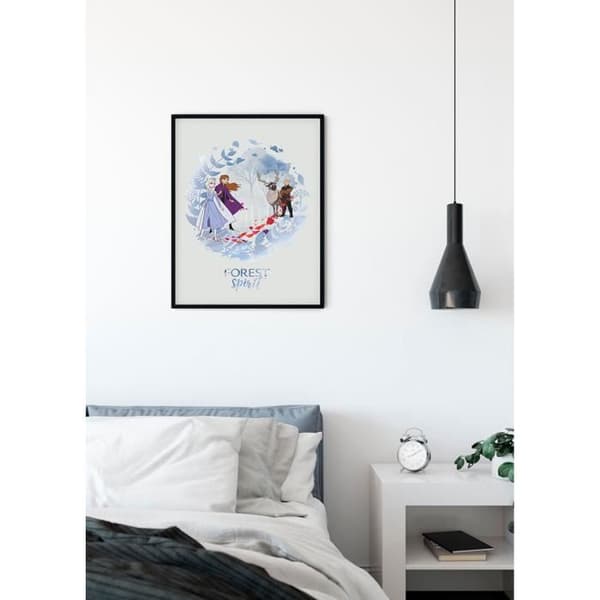 Poster Disney Frost 2 - Skogens ande 50 cm x 70 cm - KOMAR - Väggdekoration