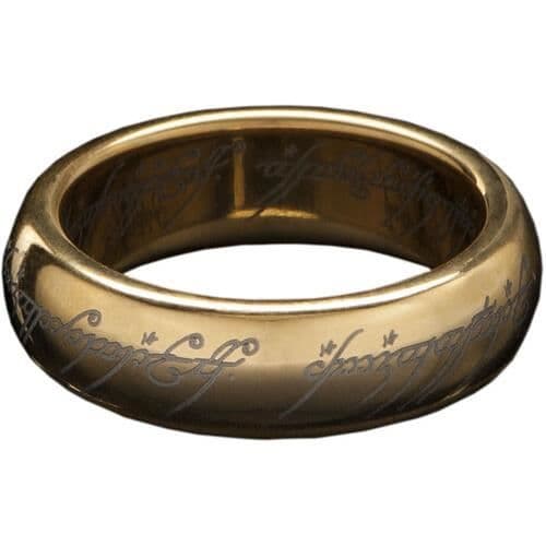 WETA Workshop - Härskarringen - LOTR™ Den Enka Ringen™ (Guldpläterad Tungsten)