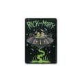 Miniatyrbild 1 av 2: LogoShirt - Rick &amp; Morty - Metallskylten Rymdskepp 15 x 21 cm