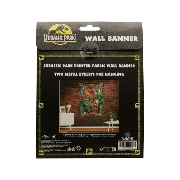 FaNaTtik - Jurassic Park - Bannering Jurassic Park 125 x 85 cm