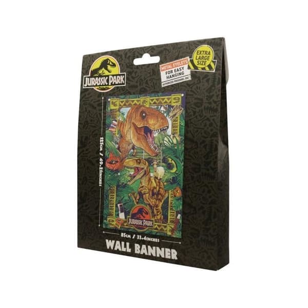 FaNaTtik - Jurassic Park - Bannering Jurassic Park 125 x 85 cm