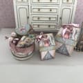 Miniatyrbillede 2 af 3: Victoriansk udsmykket 3 æsker