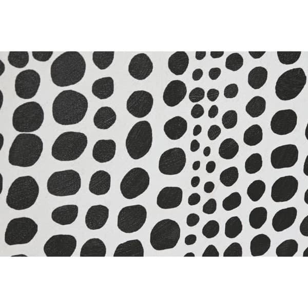 Tavla Home ESPRIT Vit Svart Abstrakt Modern Lackad 60 x 3,5 x 80 cm (2 antal)