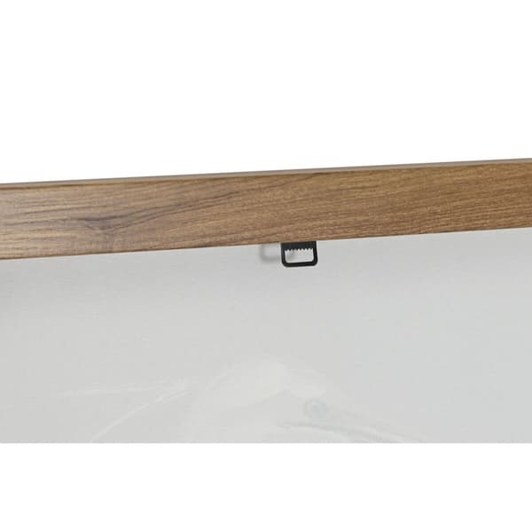 Tavla Home ESPRIT Vit Beige Grå Fågel Orientalisk 80 x 3,5 x 80 cm (2 antal)