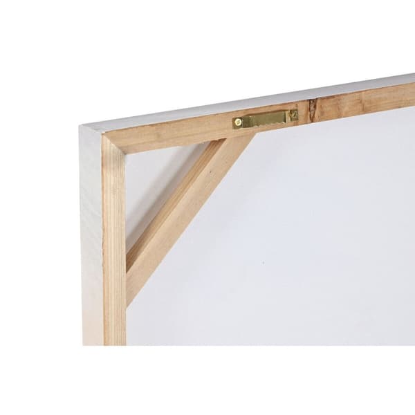 Tavla Home ESPRIT Blå Gyllene Strand Medelhavs 80 x 3 x 80 cm (2 antal)