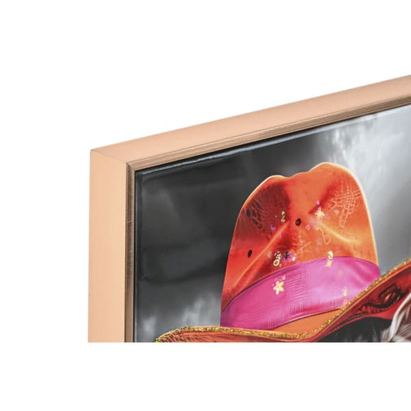 Tavla Home ESPRIT Ko Modern Lackad 90 x 4 x 60 cm (2 antal)
