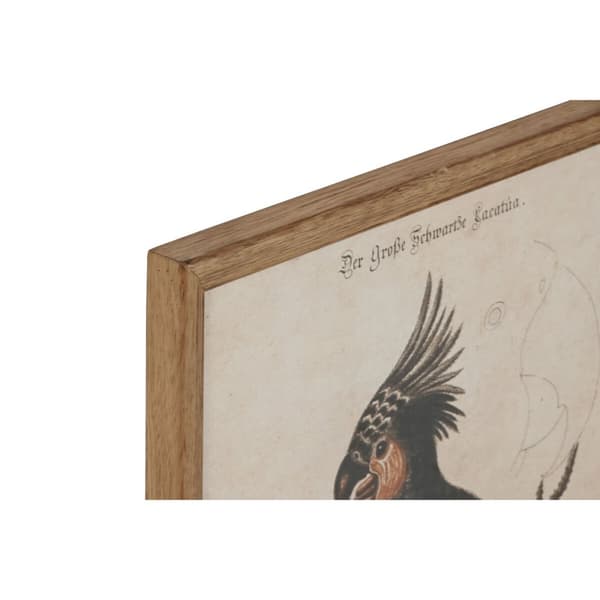 Tavla Home ESPRIT Beige Tropiskt 40 x 2 x 50 cm (4 antal)