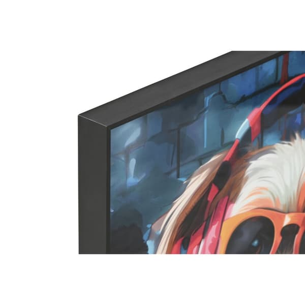 Tavla Home ESPRIT Modern Hund 50 x 3,5 x 50 cm (2 antal)