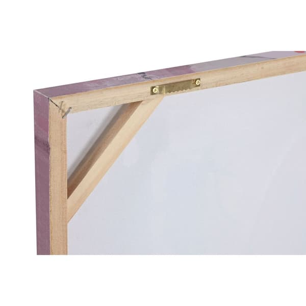 Maleri Home ESPRIT Moderne Hund 80 x 3 x 80 cm (2 enheder)