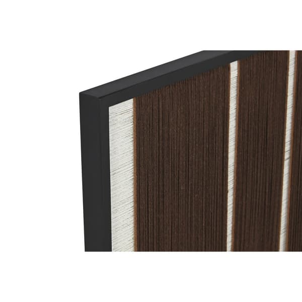 Maleri Home ESPRIT Hvid Beige Moderne 60 x 3 x 80 cm (2 enheder)