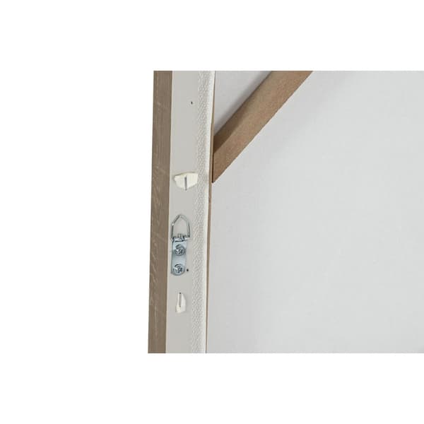Maalaus Home ESPRIT Valkoinen Beige Glitter Välimeren 60 x 3 x 90 cm (2 osaa)