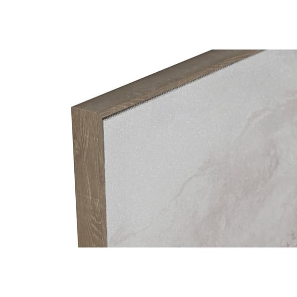 Maalaus Home ESPRIT Valkoinen Beige Glitter Välimeren 60 x 3 x 90 cm (2 osaa)