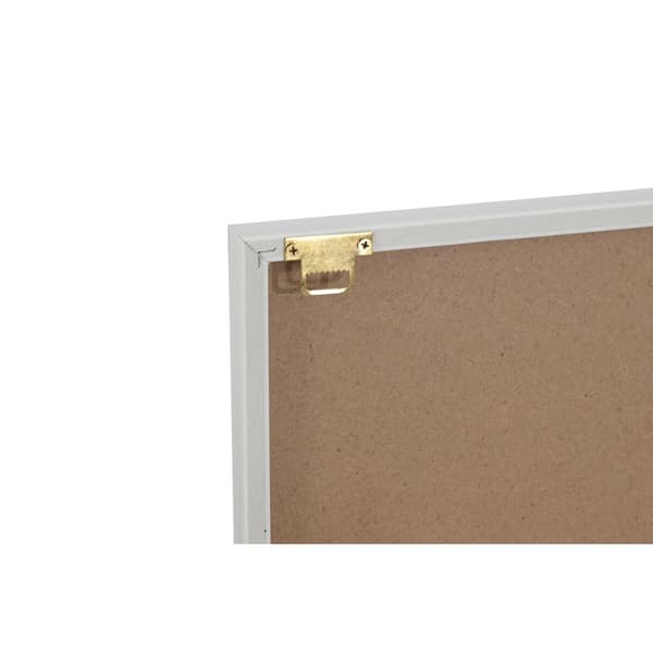 Maalaus Home ESPRIT Valkoinen Harmaa Lasten eläimet 40 x 1,8 x 50 cm (4 osaa)