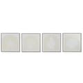 Miniatyrbilde 1 av 4: Maleri Home ESPRIT Hvit Krem Middelhavet 40 x 3 x 40 cm (4 enheter)