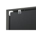 Miniatyrbilde 4 av 4: Maleri Home ESPRIT Hvit Svart Abstrakt Moderne 80 x 3,5 x 80 cm (2 enheter)