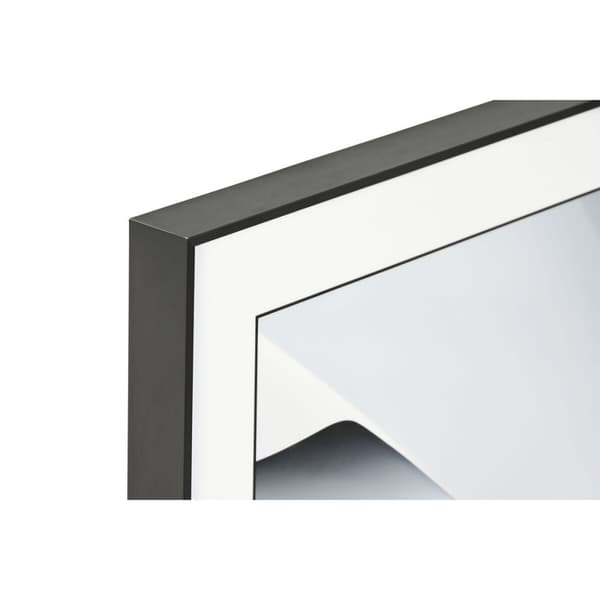 Maleri Home ESPRIT Hvit Svart Abstrakt Moderne 80 x 3,5 x 80 cm (2 enheter)